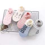 Female's Autumn and Winter Socks New Korean Cartoon Socks Japanese Cute Low-cut Boat Socks Factory Direct Wholesale