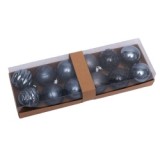 12pcs/6cm Champagne silver Christmas ball sets for decoration tree ornament