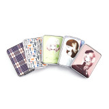 Factory Wholesale 5.6*7.8Cm Square Little Plastic Compact Mirror
