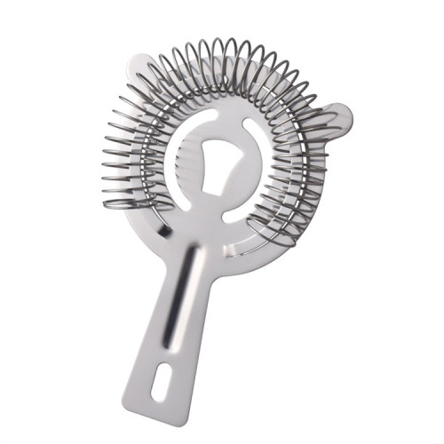 Bar Accessories Tools Bartender Wire Mixed Drink Stainless Steel Cocktail Shaker Bar Ice Strainer Filter