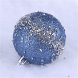 High grade christmas ball with night blue paillette and beads