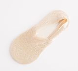 Spring Summer New Boat Socks Women's Summer Non-Slip Lace Thin Invisible Socks Ankle Socks