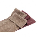 Wholesale Japanese Girl Colorful Velvet Over Knee High Quality Warm Cotton Socks