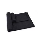 Best quality Custom Color organic  soft and quick dry black fouta more size sports towel set