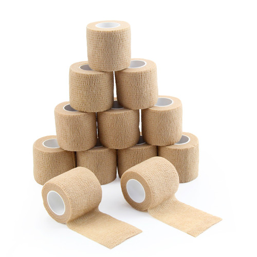 Disposable Tattoo Grip Cover Wrap, Self Grip Roll Elastic Cohesive Bandage Handle Grip Tube,Sports Tape
