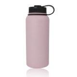 550ml large capacity portable insulation Bpa-Free stainless steel  Vacuum sports bottle with the handle