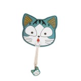Promotional gifts  plastic hand portable fan custom print folding