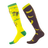 Anti-slip Shock Absorption Football Running Basketball Socks High Tube Compression Bamboo Soccer Sock, Custom Compressing Socks