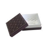 Online shipping shop custom design hot fashion design jewelry packing box with different insert