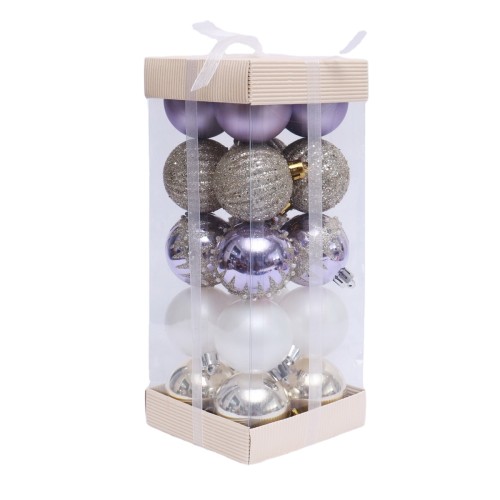 7cm New Arrival High Quality Plastic Christmas Ball for Christmas Decoration