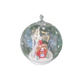 Custom glass ball with painted for ornaments