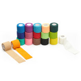 Disposable Tattoo Grip Cover Wrap, Self Grip Roll Elastic Cohesive Bandage Handle Grip Tube,Sports Tape