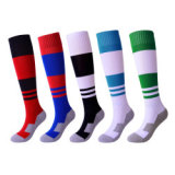 Wholesale Knee High Sports Soccer Breathable Compression Striped Socks