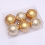 Tree Ornament Plastic Ball for Indoor Hanging Decorate