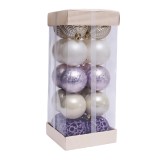 7cm New Arrival High Quality Plastic Christmas Ball for Christmas Decoration