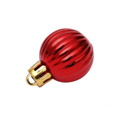 30pcs/3cm Color Mixed Christmas Balls Plastic Ball Ornaments with Box Christmas Decorations 2021