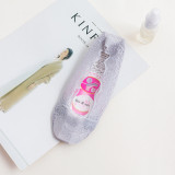 Korea Japan Lady Shallow Mouth Breathable Non-slip Silicone Lace Women Invisible Boat Socks