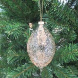 Hot sale angel wings christmas glass colorful  ornament