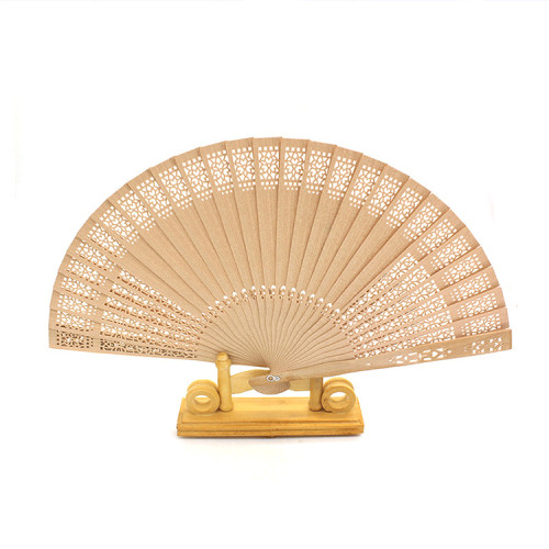 High class good price bamboo fan Chinese fabric folding fans Chinese style folding fan for gift