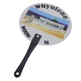 Promotional gifts  plastic hand portable fan custom print folding