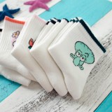 Women Socks Fashion Cartoon Trend Tube Socks Cotton College Trend Brand Socks Wholesale