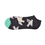 Popular Logo Street Animal Astronaut Cactus Creative Happy Breathable Men Happy Cotton Socks Socks Wholesale