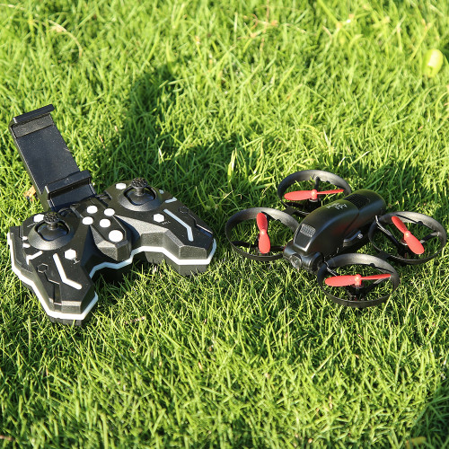 KF615 Mini Drone Colorful LED Light Stunt RC Drone with Dual Camera WiFi FPV Height Maintain Aircraft Quadcopter RC Dron Toy