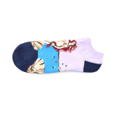 Popular Logo Street Animal Astronaut Cactus Creative Happy Breathable Men Happy Cotton Socks Socks Wholesale