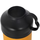 Hot selling custom logo 550ml coffee travel mugs straight travel bottles portable cold water bottles with cup lid