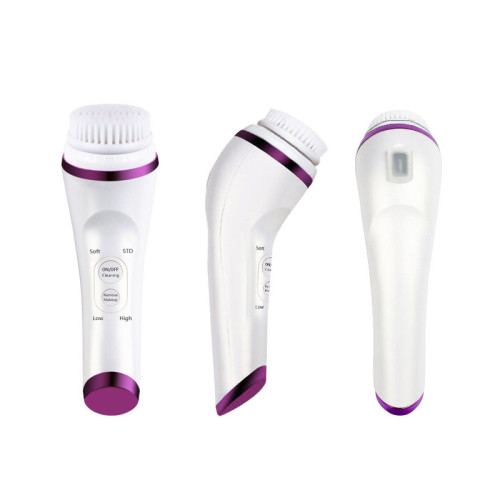 Sonic Face Cleaner Deep Pore Cleaning Skin Massager Face Cleansing Brush Device Mini Electric Ultrasonic Facial Cleanser Brush