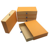 PACKING Hot Selling Custom Printed Logo Recycled 2mm Cardboard Sliding Low MOQ Chinese New Year Gift box Item