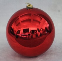 Ready to Ship 30cm big plastic christmas ball