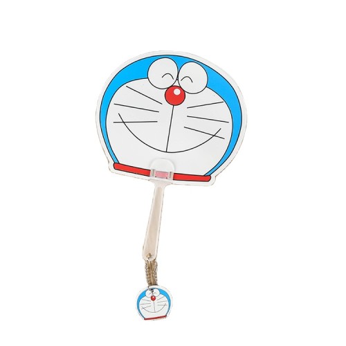 Custom printed cute children's hand fan reusable plastic fan durable hand fans with plastic ribs