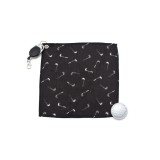 Customized soft and quick dry fashion waffle blank microfiber golf towel and waffle terry golf towel