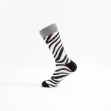 Pink High Quality Design Of Table Tennis Zebra-Stripe Cute Fashion Funny Woman Custom Stocking Wholesale Happy Socks