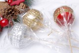 Plastic clear ball transparent ball for christmas tree hanging decoration