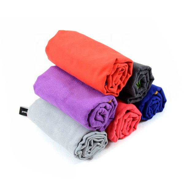 OEM new products promotional soft and quick dry large sports towel with mesh bag pack