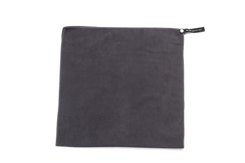 Custom printed  Black microfiber sweat towel Quick Dry Microfiber Sport Gym Towel With Mesh Bag