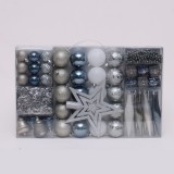 2021 Plastic Christmas tree balls Ornemants Sets For Merry Christmas  New Year and party decoration supplier