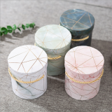 packing biodegradable high quality round tube paper packaging box for skincare products