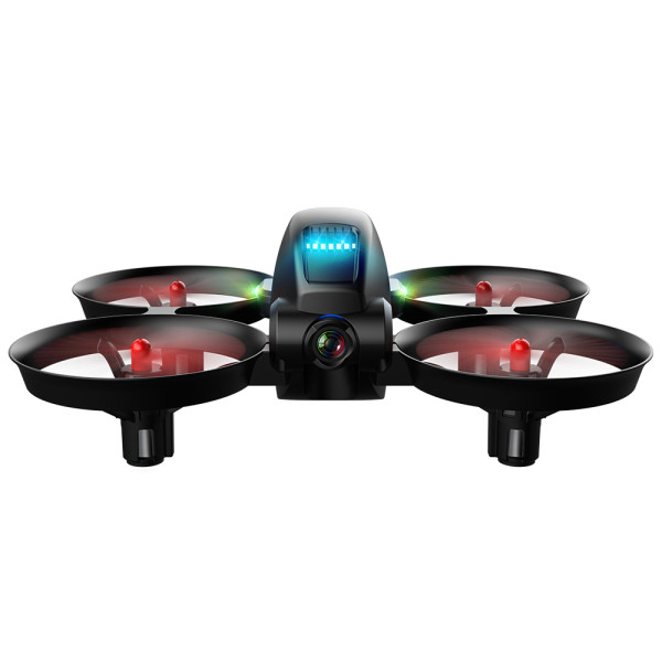 KF615 Mini Drone Colorful LED Light Stunt RC Drone with Dual Camera WiFi FPV Height Maintain Aircraft Quadcopter RC Dron Toy