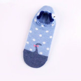 Female's Autumn and Winter Socks New Korean Cartoon Socks Japanese Cute Low-cut Boat Socks Factory Direct Wholesale