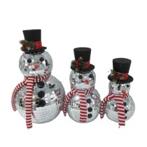 Christmas mirror snowman xmas gifts  Christmas Tree Decoration Xmas Party Favor And Gift mirror snowman