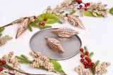 Special shape Christmas ball ornament for home and tree decoration