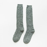 Women Cotton Lady Solid Color School Girl Socks Girls Winter Long Socks Custom Casual Thick Warm Socks Winter