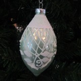 Custom glass ball with painted for ornaments