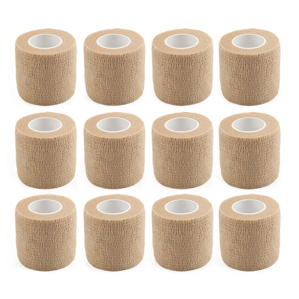 hot selling 5cm X 4.5m Cohesive Tattoo Grip/handle Cover Bandage
