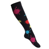2021 High Quality Fashion New Summer Striped Colorful Wholesale Compression Socks