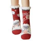 Winter Women Home Socks Carpet Cartoon Floor Socks Warm Socks Thick Sleep Slippers Wholesale