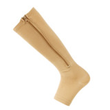 OEM  Custom Logo Compression Zipper Socks Women Socks No Minimum Order Yiwu Socks Factory